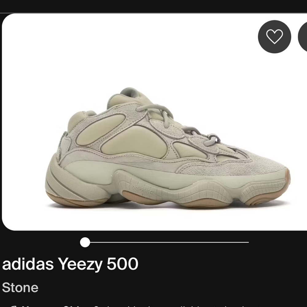 Adidas Yeezy Stone 500 Sneakers